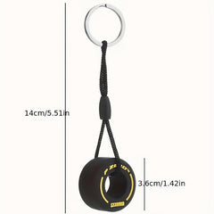 Cartoon PVC Soft Rubber Keychain Unique Car Bag Key Ring Gift