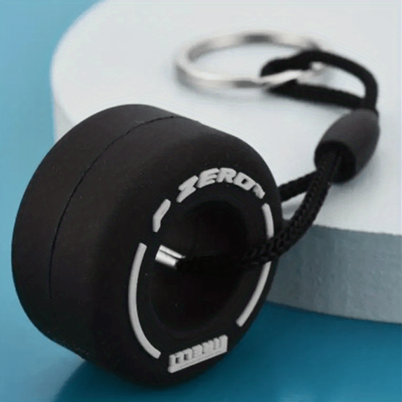 Cartoon PVC Soft Rubber Keychain Unique Car Bag Key Ring Gift