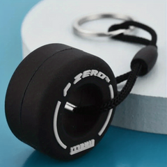 Cartoon PVC Soft Rubber Keychain Unique Car Bag Key Ring Gift