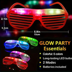 LED Luminous Glasses for Boys & Girls Dress Up Parties