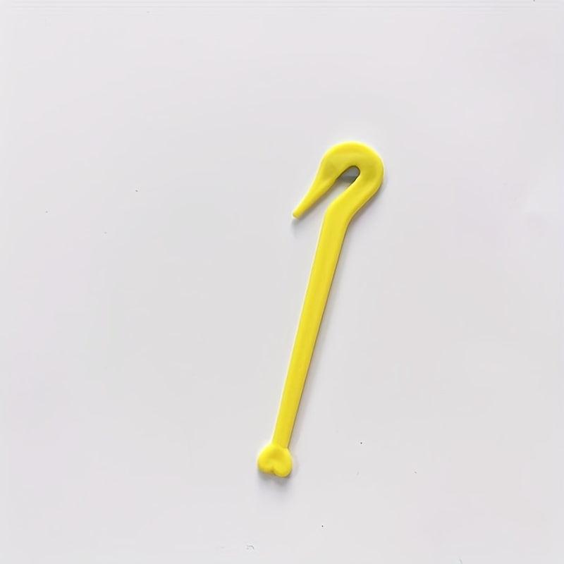 4pcs Elastic Hair Bands Remover Pony Picks Hair Ties Cutting Party Supplies