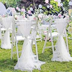 10M Wedding Arch Drape Organza Fabric Decoration Roll