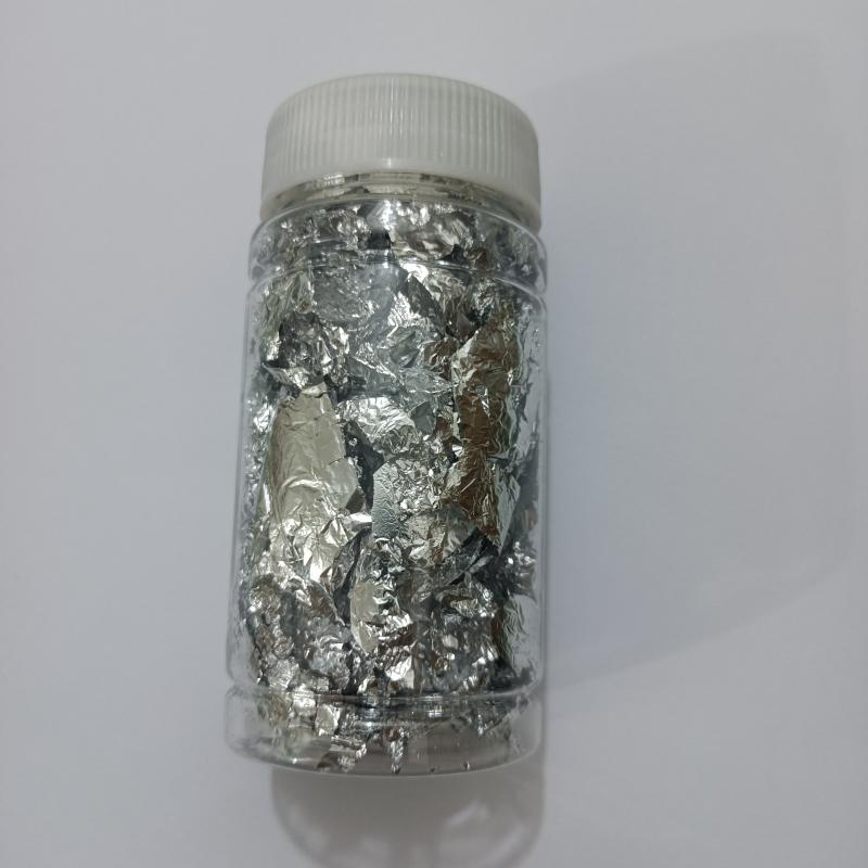 Golden Foil Cake Decoration Shards