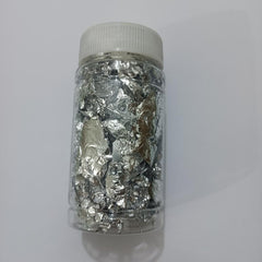 Golden Foil Cake Decoration Shards