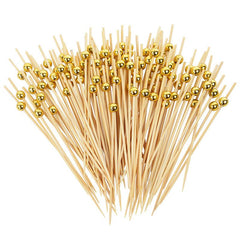 100pcs Food Fruit Picks Wedding Party Disposable Cake Dessert Cocktail Sticks