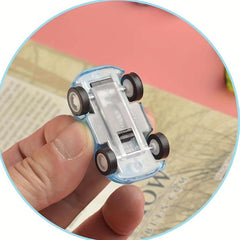 10pcs Educational Transparent Pull Back Car Toy for Kids