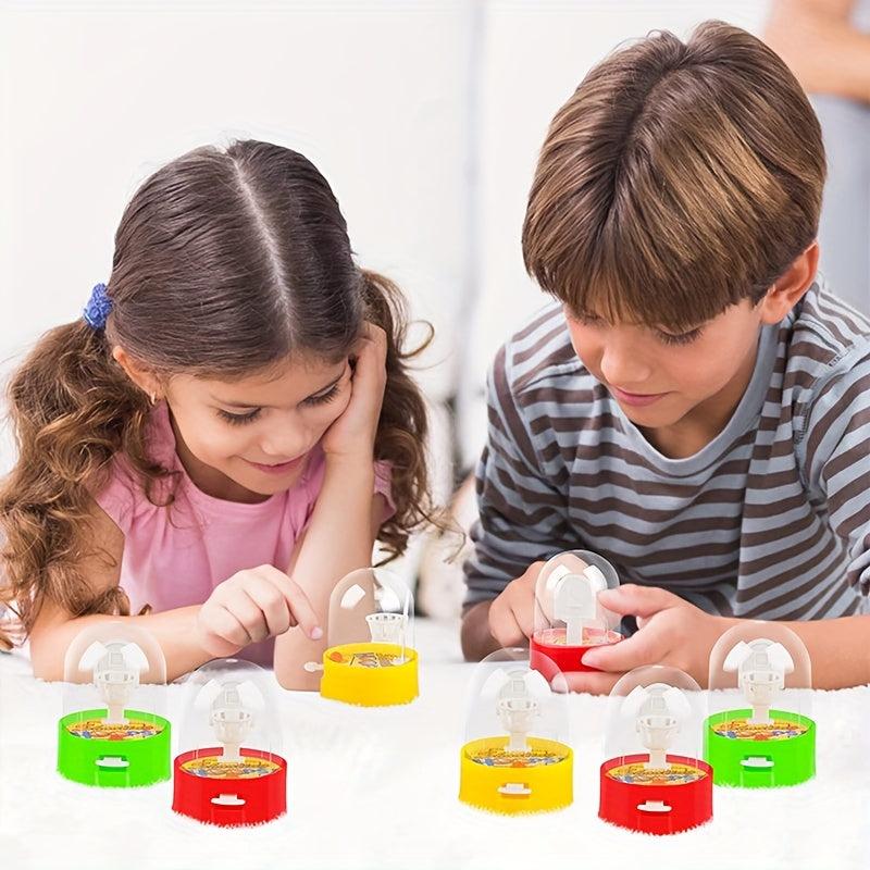 12pcs Mini Finger Basketball Court Game Interactive Table Game