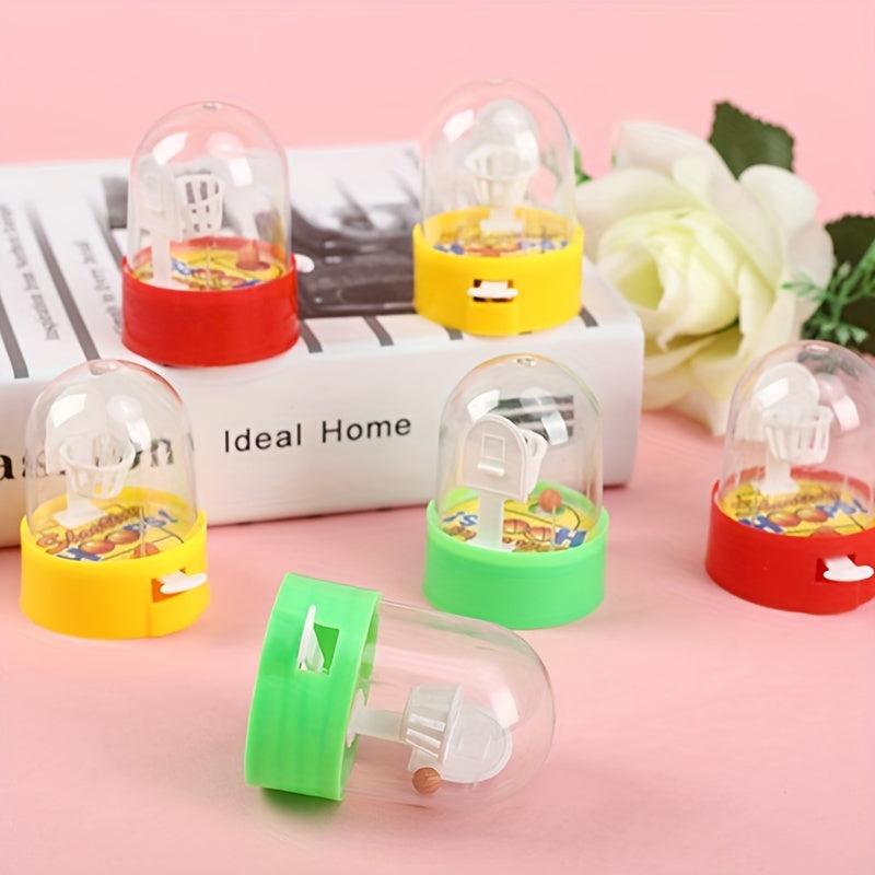 12pcs Mini Finger Basketball Court Game Interactive Table Game