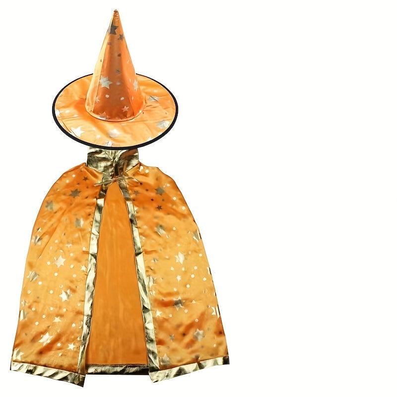 Kid's Hexagonal Star Cloak Halloween Costume