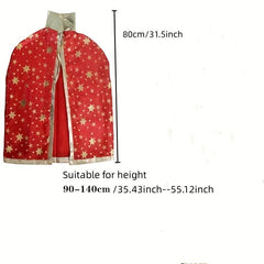Kid's Hexagonal Star Cloak Halloween Costume