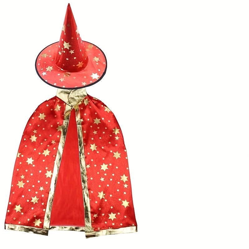 Kid's Hexagonal Star Cloak Halloween Costume