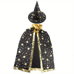 Kid's Hexagonal Star Cloak Halloween Costume