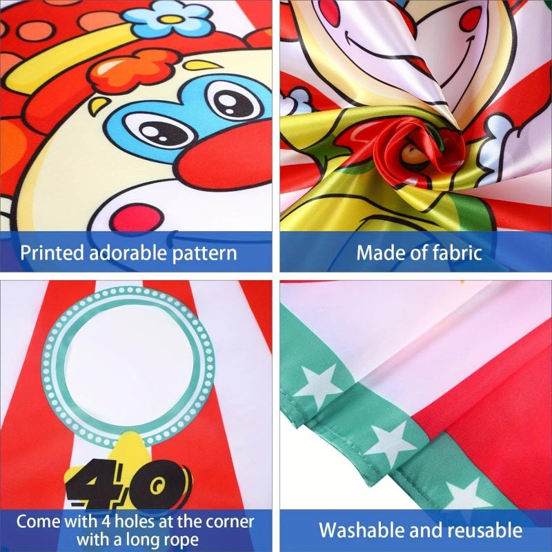 4th Of July Decor Independence Carnival Circus Games Sandbag Flag Party