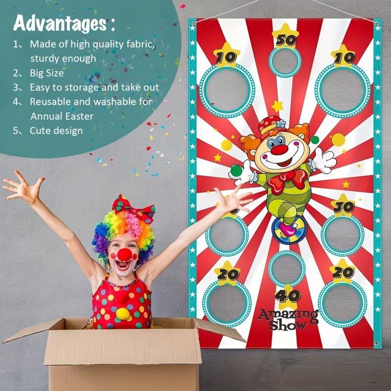 4th Of July Decor Independence Carnival Circus Games Sandbag Flag Party