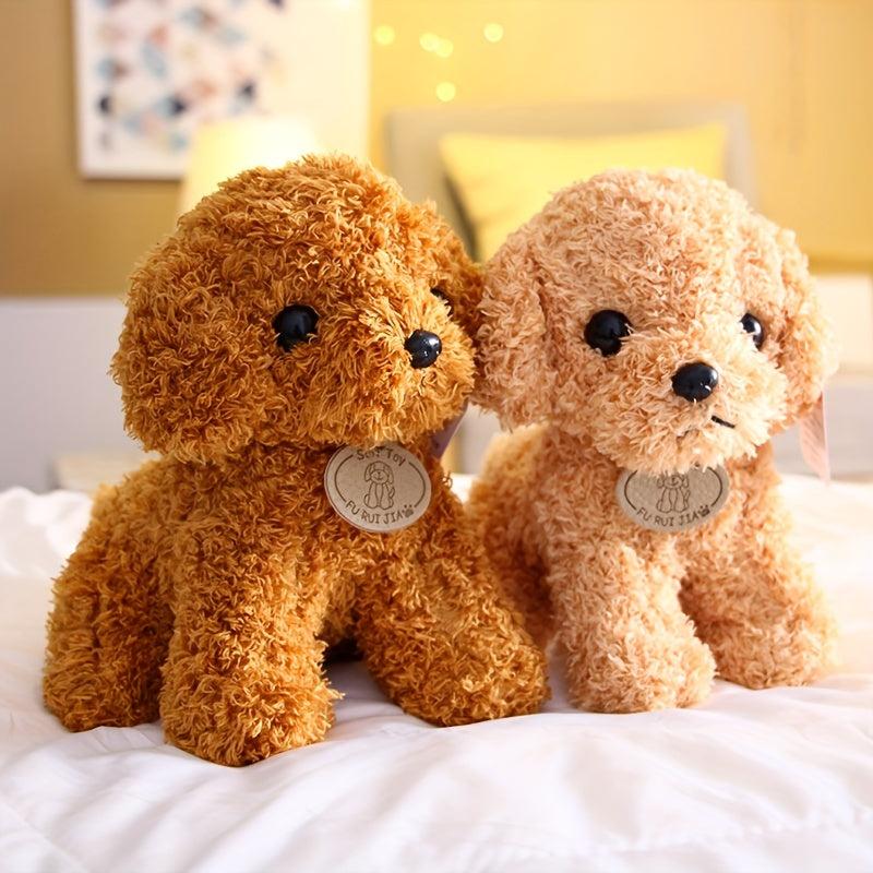 Soft Teddy Dog Plush Doll 19.99x8.0cm Birthday Party Toy