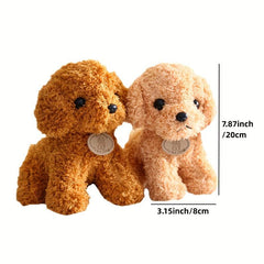Soft Teddy Dog Plush Doll 19.99x8.0cm Birthday Party Toy