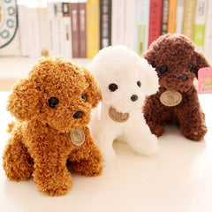 Soft Teddy Dog Plush Doll 19.99x8.0cm Birthday Party Toy
