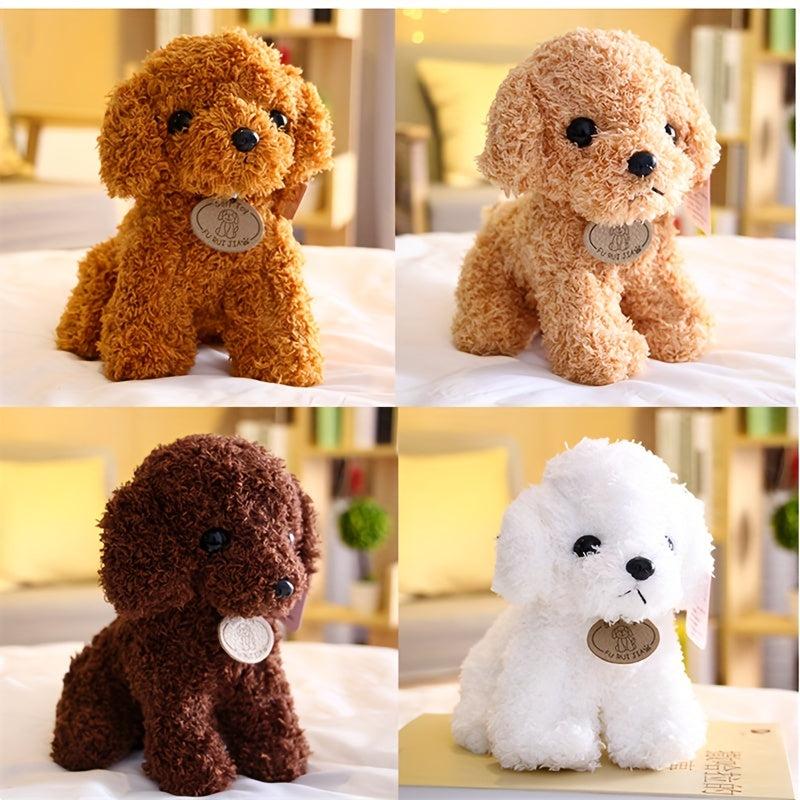 Soft Teddy Dog Plush Doll 19.99x8.0cm Birthday Party Toy