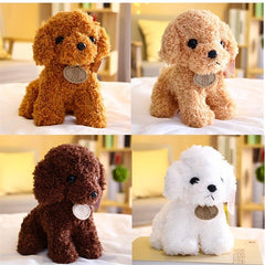 Soft Teddy Dog Plush Doll 19.99x8.0cm Birthday Party Toy