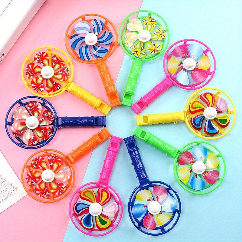 8pcs Pinwheel Blowers for Parties and Events