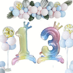 81 Standing Digital Balloon Number 0 9 Party Decoration Wedding Decoration