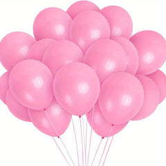 50pcs 25.4cm Latex Party Balloons for Graduation, Birthday, Wedding Decorations