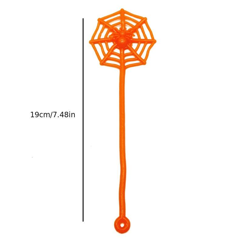 10pcs Sticky Spider Wall Climbing Novelty Toys Birthday Halloween Party Favors
