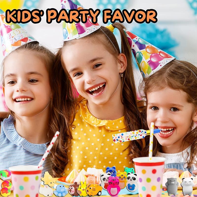 136pcs Fidget Toys Bulk Party Favors Classroom Rewards