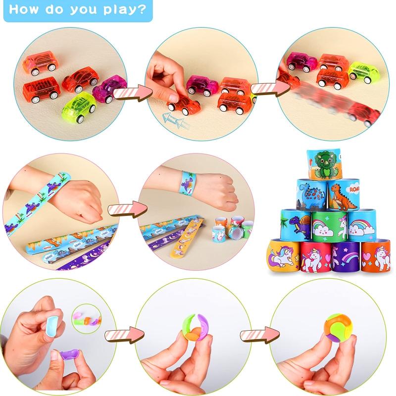 136pcs Fidget Toys Bulk Party Favors Classroom Rewards