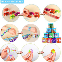 136pcs Fidget Toys Bulk Party Favors Classroom Rewards