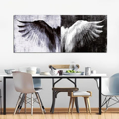 Modern Angel Wings Canvas Art Wall Decor for Home Office