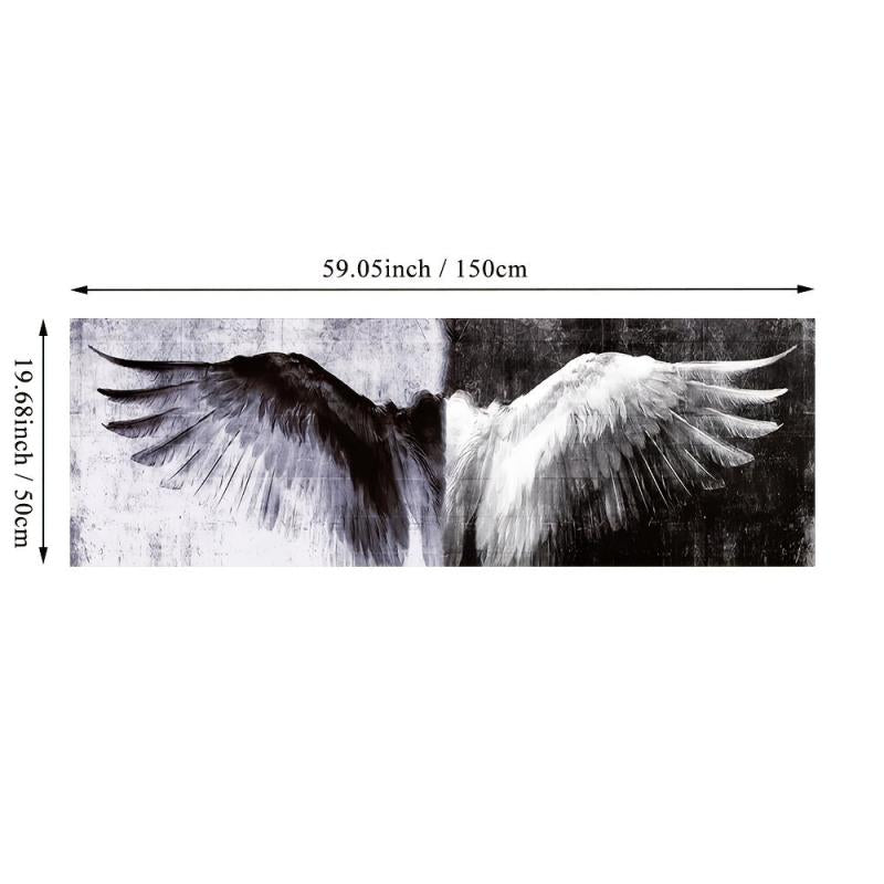 Modern Angel Wings Canvas Art Wall Decor for Home Office