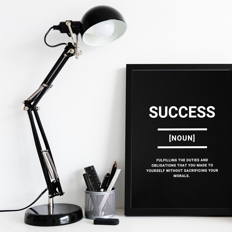6pcs Inspirational Name Poster Wall Decoration No Frame Needed