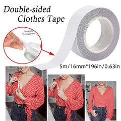 Double Sided Body Tape Adhesive Tape Anti Clothing Dress Tapes 5 16mm