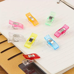 Plastic Clamps Fixed Scale Clamps Office Snack Clamps Sewing Clamps