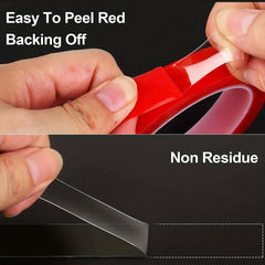 Double Sided Transparent Tape Nano Acrylic Adhesive for Wall Nail