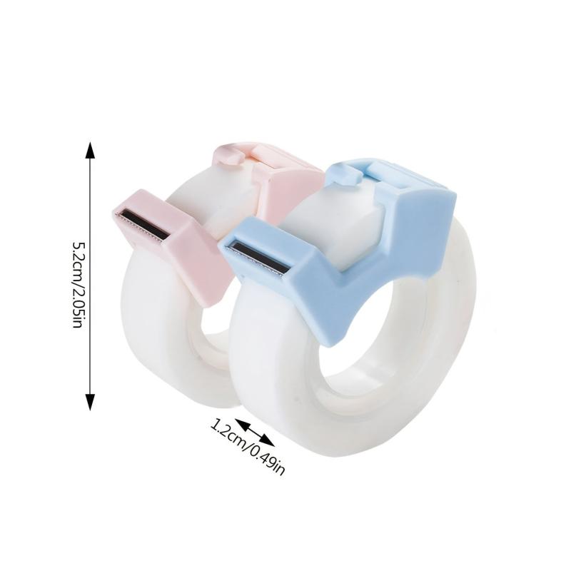 2pcs Transparent Invisible Tape Set for Students