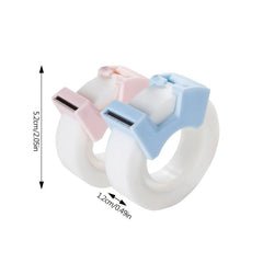 2pcs Transparent Invisible Tape Set for Students