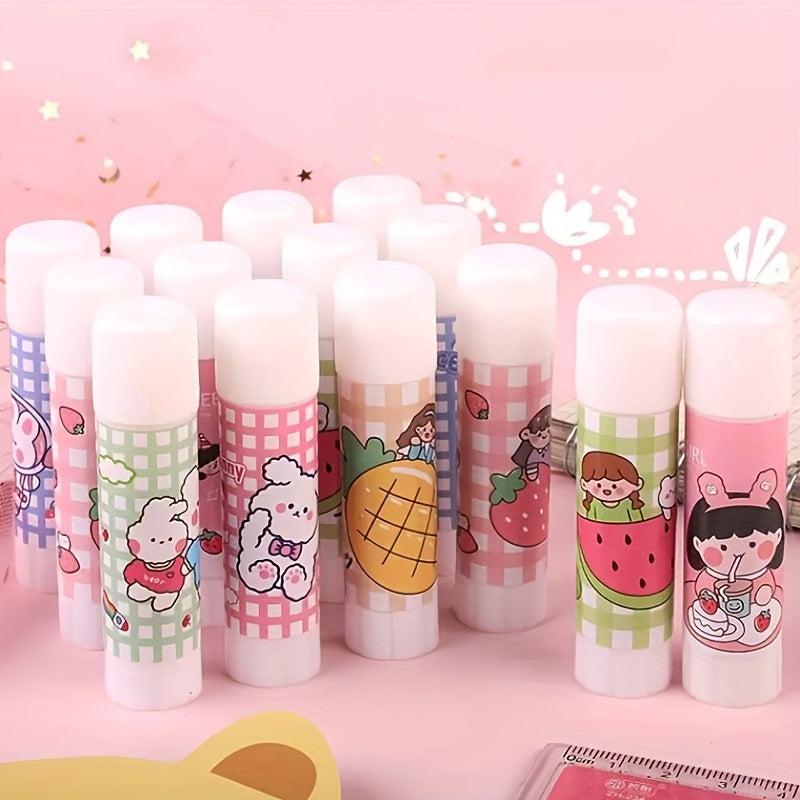 4pcs Solid Glue Office Supplies Students Learning Stationery