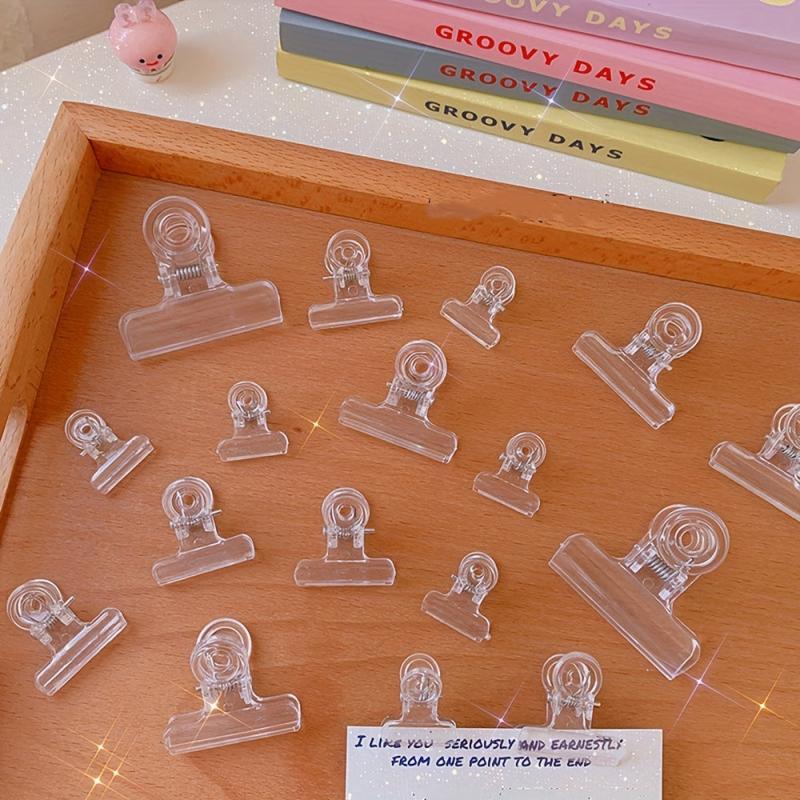 5pcs Clear Clips Sealing Pliers for Food & Snacks Kitchen Accessories
