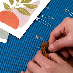 250 Packs Safety Pins By Luxurecourt - 4 Assorted Sizes Silver Pins Bulk