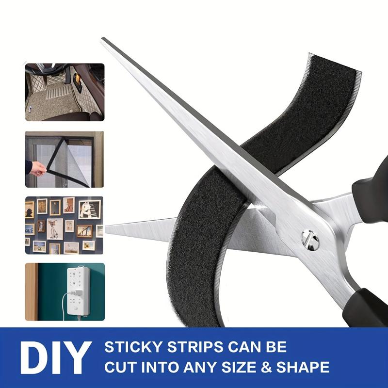 5m Nylon Adhesive Hook and Loop Strong Sticky Buckle