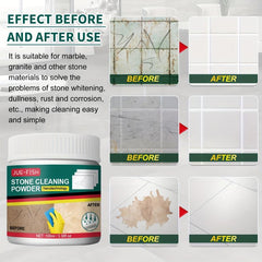 Stone Cleaning Powder Kitchen Quartz Stone Countertop Marble Tile Cleaning