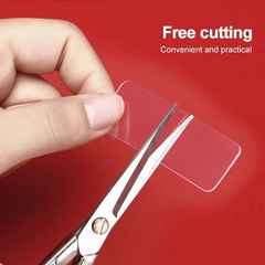 5 Boxes Reusable Double Sided Tape Transparent Nano Glue Self Adhesive