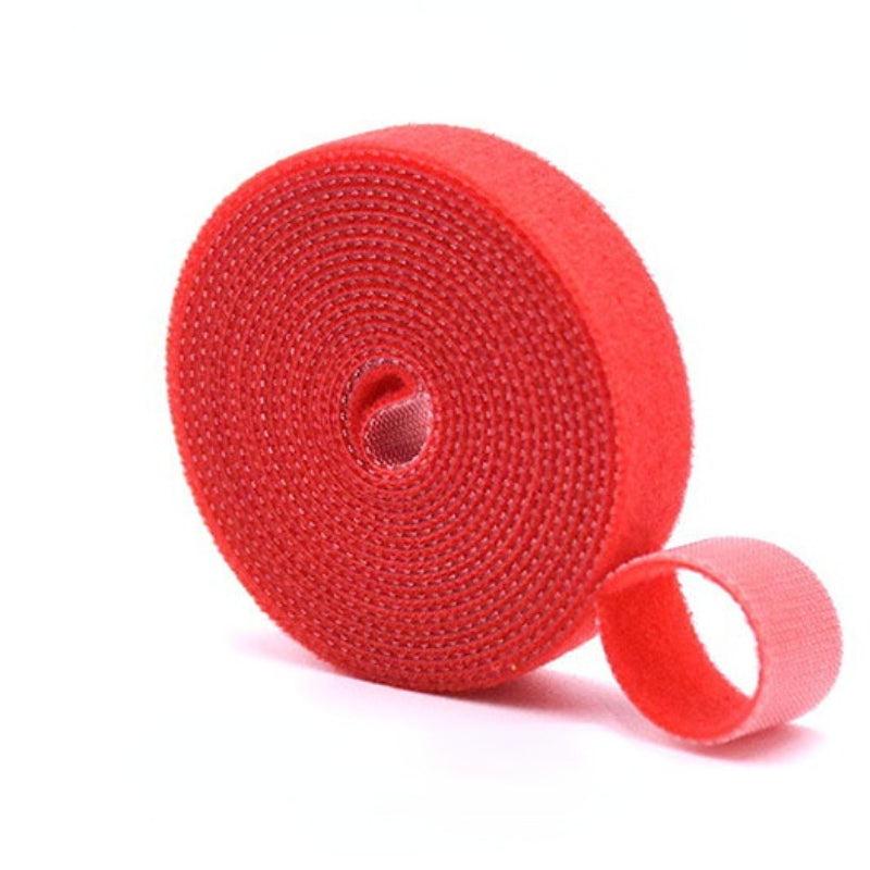 10ft Reusable Hook & Loop Straps - 6 Color Options