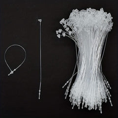 3000pcs Plastic Fastener Hang Tag Snap Lock Pin Security Loop Clothing Tags