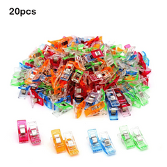 Plastic Clamps Fixed Scale Clamps Office Snack Sewing Patchwork Clamps
