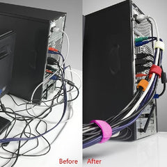Reusable Fastening Wire Organizer Cable Ties 17.78 cm
