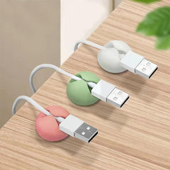 Desktop Cable Managers 3 Pack - Organize Cords Efficiently