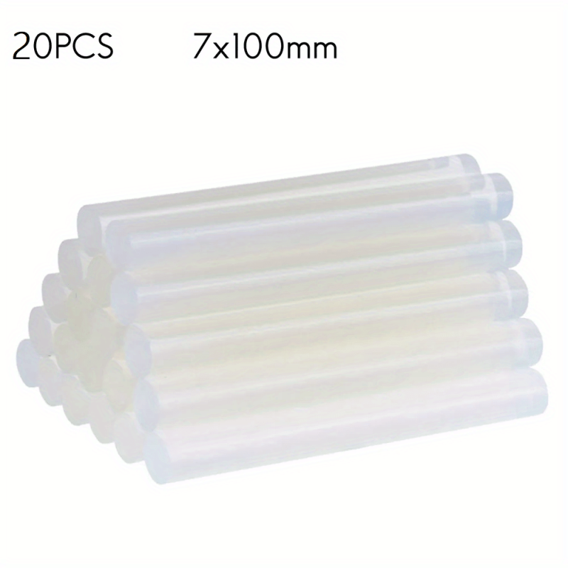 Clear Mini Hot Glue Sticks 3.95 Long - 7mm